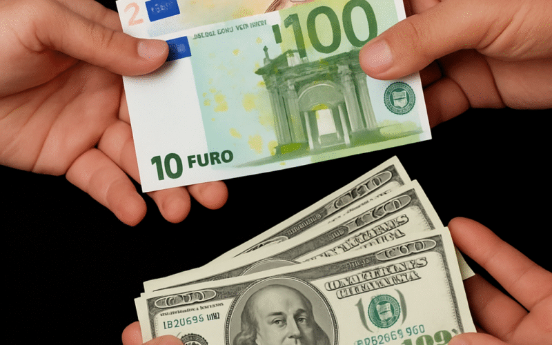 Exchanging Currencies between hands